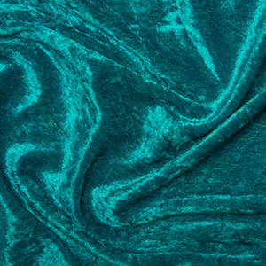 Turquoise Crushed Velvet